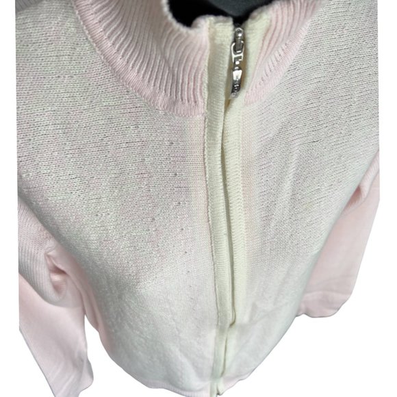 🌸4/$50🌸 Izod Zip Cardigan with Stand Collar - Picture 4 of 14